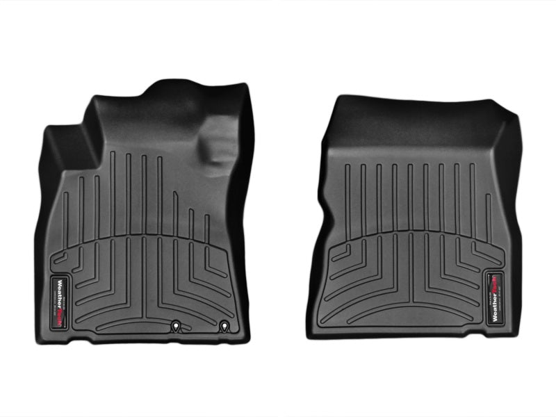WeatherTech 12+ Nissan Versa Front FloorLiners - Black