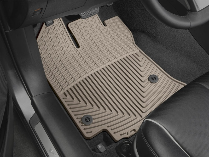 WeatherTech 13+ Toyota Venza Front Rubber Mats - Tan