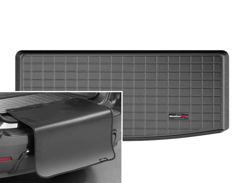 WeatherTech 2021 Chevrolet Tahoe Cargo With Bumper Protector - Black