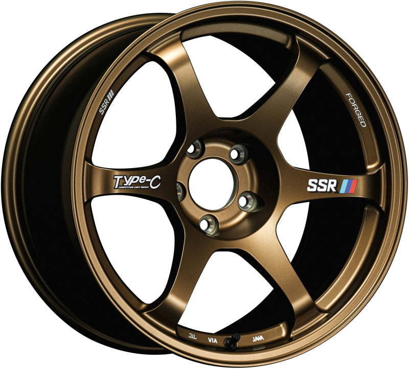 SSR Type-C Forged 17x9.0 +38 5/100 - Racing Bronze Wheel