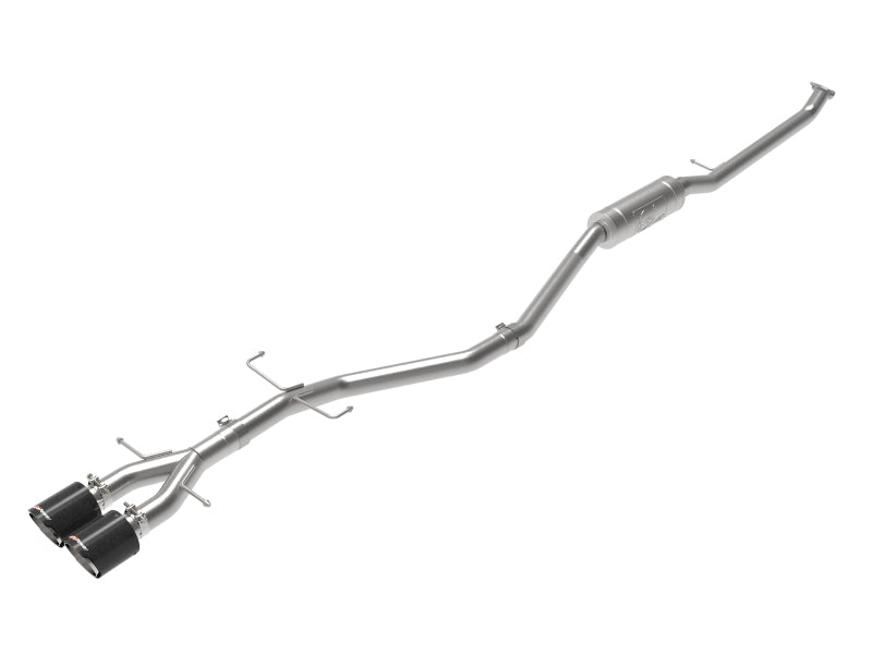 aFe Takeda 2.5in 304SS Cat-Back Exhaust System 17-20 Honda Civic SI Coupe L4-1.5L (t)