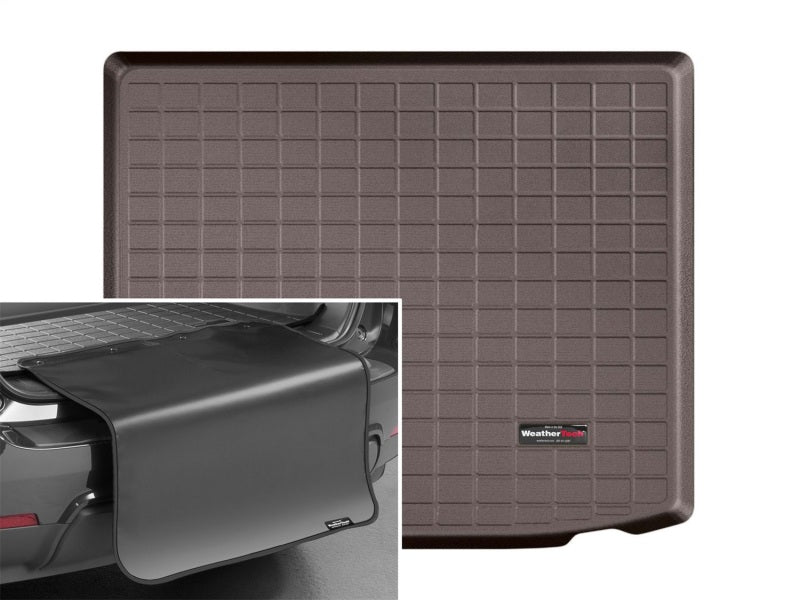 WeatherTech 2014+ Jeep Cherokee Cargo With Bumper Protector - Cocoa