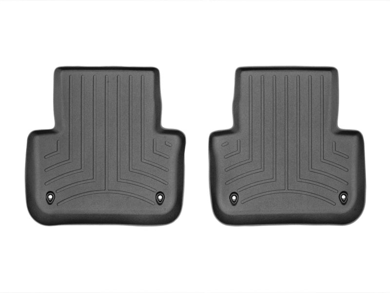 WeatherTech 13-15 Jaguar XF Rear FloorLiner - Black