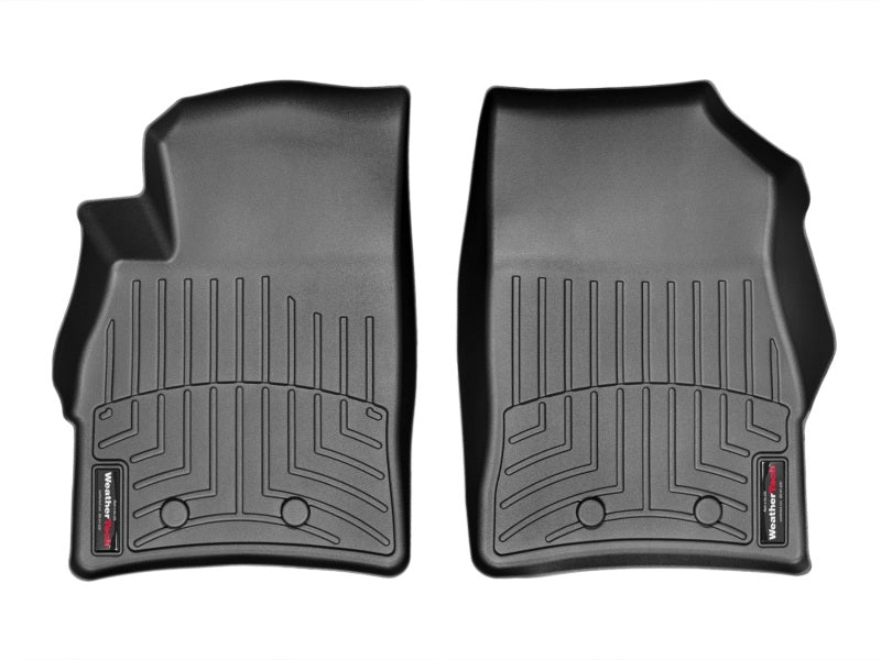 WeatherTech 14-15 Cadillac ELR Front FloorLiner - Black