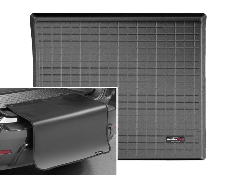 WeatherTech 07-08 Chevy Tahoe Cargo Liner w/ Bumper Protector - Black (No 3rd Row Seating)