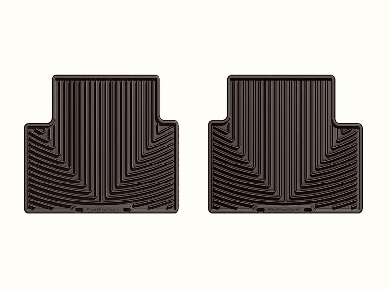 WeatherTech 18-23 Hyundai Kona 2nd Row Rear All-Weather Floor Mats - Cocoa
