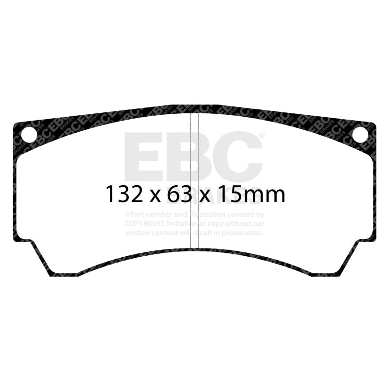 EBC Alcon Mono4 Caliper Bluestuff Brake Pads