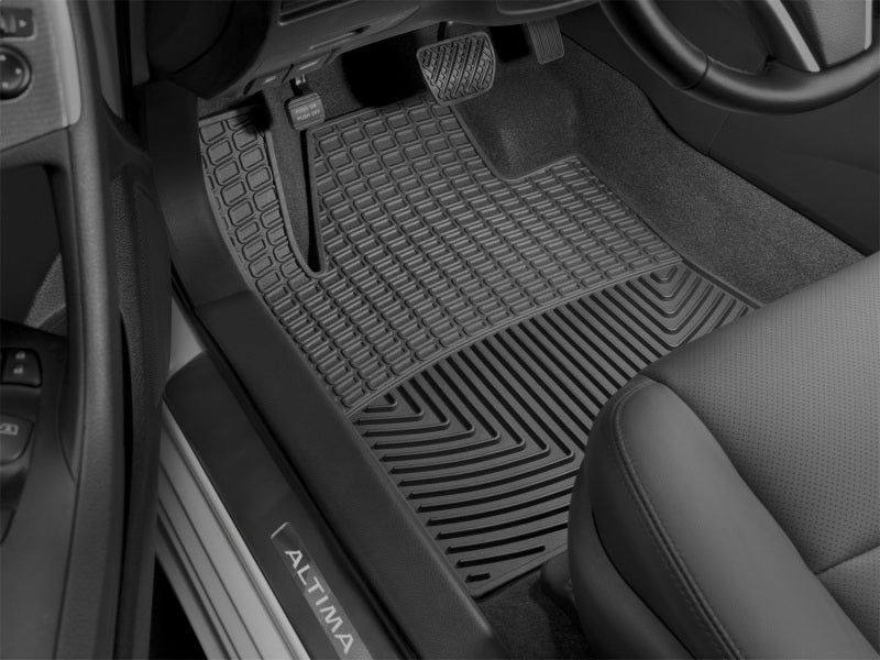WeatherTech 13+ Nissan Altima Front Rubber Mats - Black