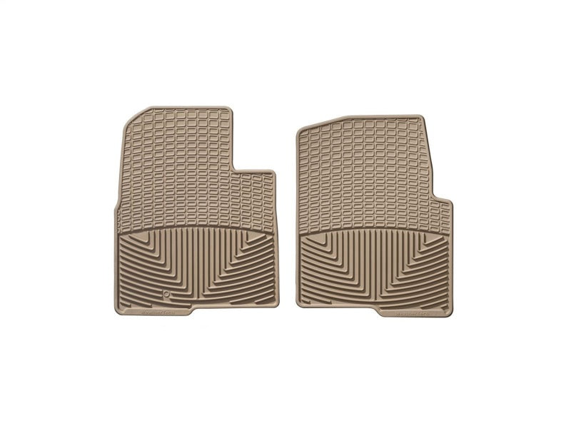 WeatherTech 09+ Ford F-150 Front Rubber Mats - Tan