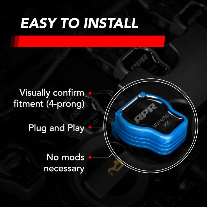 APR EA888.1/EA888.2/EA113/EA837 (PQ35/PQ45) 2.0T/3.0T Ignition Coil - Blue