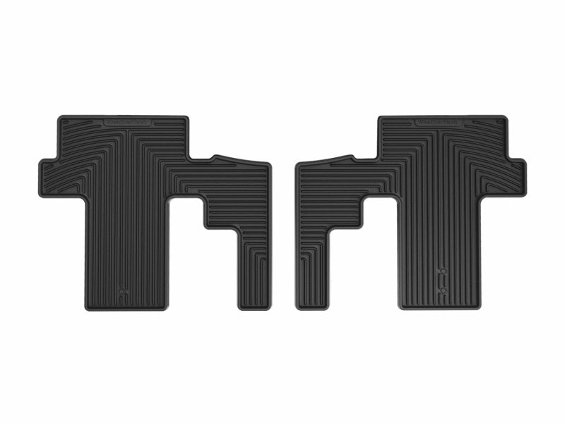 WeatherTech 22-26 Kia Carnival 2nd Row Rear All-Weather Floor Mats - Black