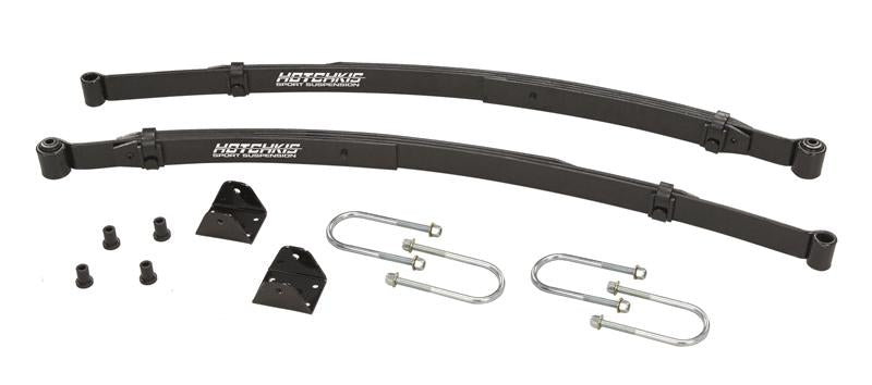 Hotchkis 67-70 Ford Mustang Coupe and Convertible 1 1/2in Drop Leaf Springs w/ Shackles and Hardware