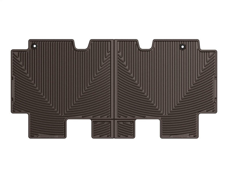 WeatherTech 2011-2016 Honda Odyssey Rear Rubber Mats - Cocoa