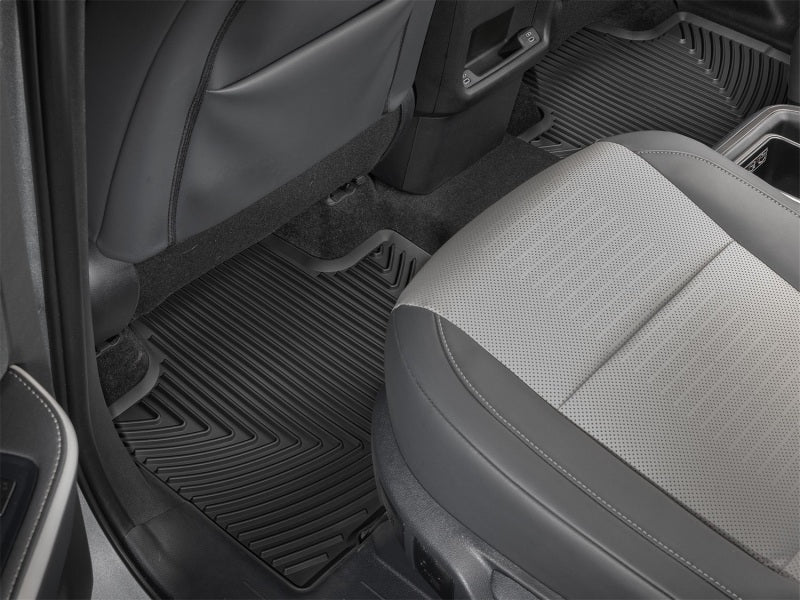WeatherTech 24-26 Lexus TX 2nd Row Rear All-Weather Floor Mats - Black