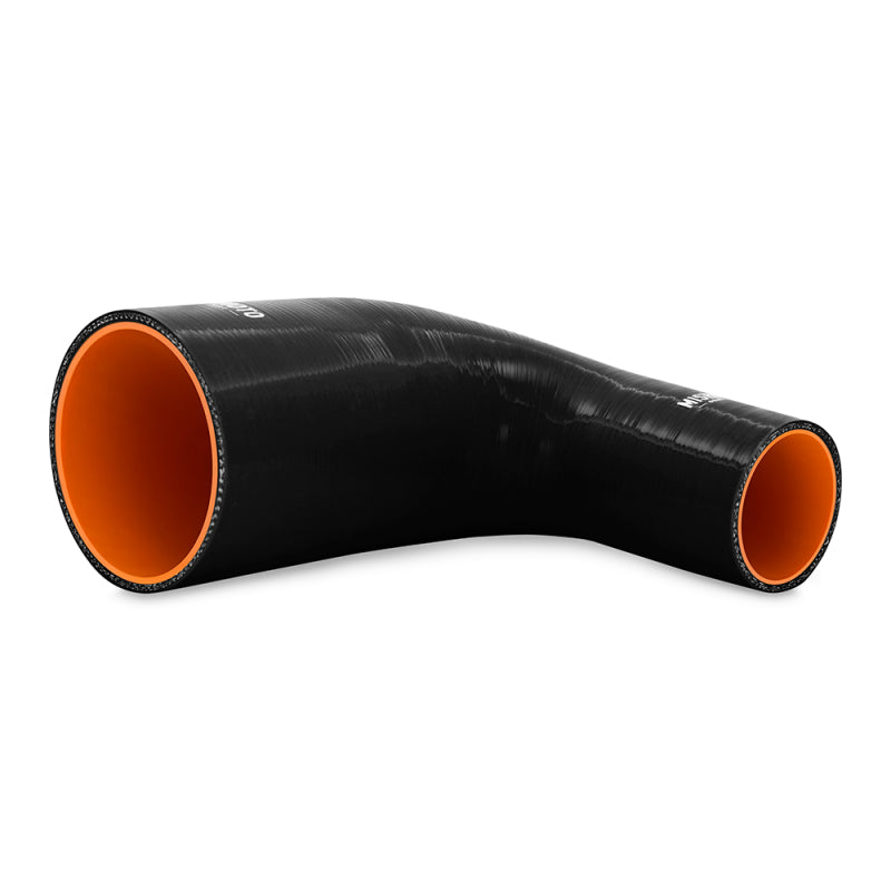 Mishimoto Silicone Reducer Coupler 90 Degree 2.5in to 4in - Black