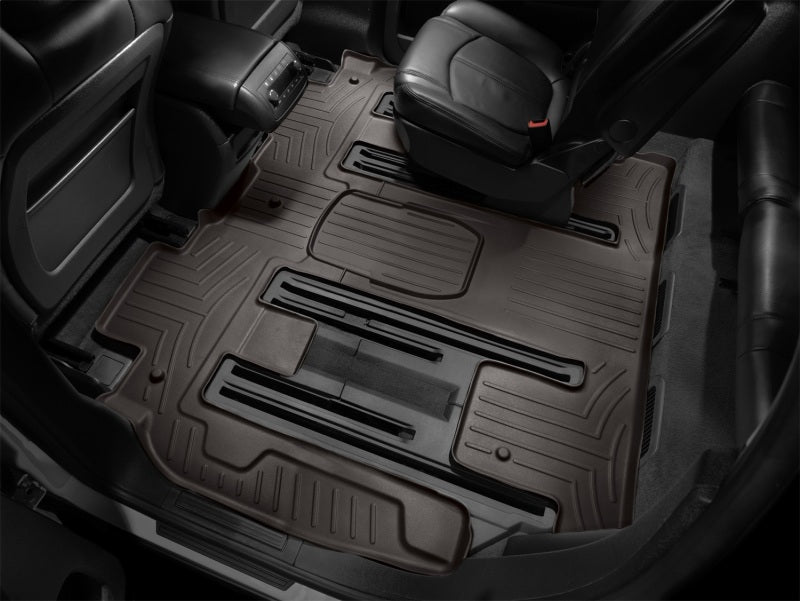 WeatherTech 08-10 Buick Enclave Rear FloorLiner - Cocoa