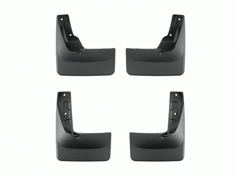WeatherTech 22-23 Toyota Tundra (Incl. Hybrid) No Drill Mudflaps - Black