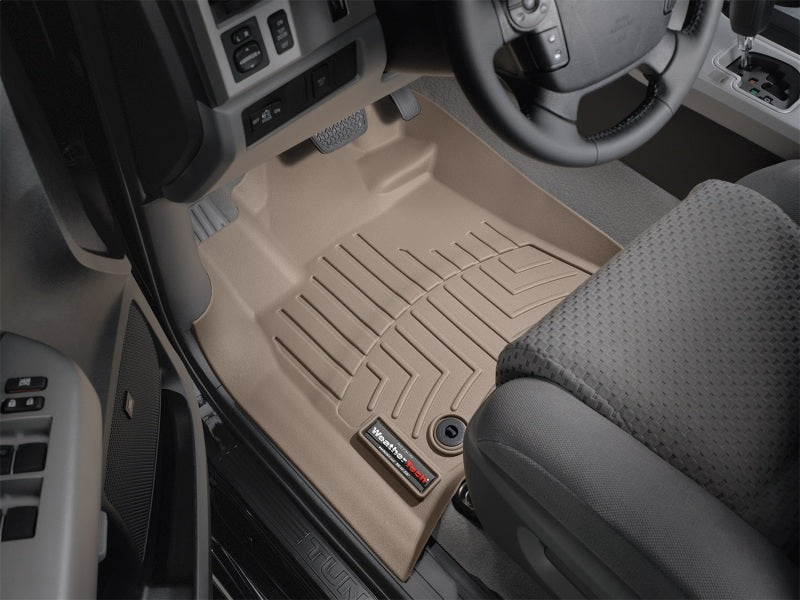 WeatherTech 12+ Toyota Tundra Front FloorLiner - Tan