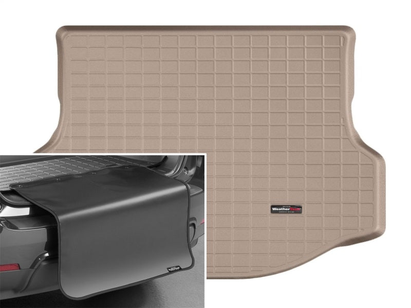 WeatherTech 13+ Toyota Rav4 Cargo Liner w/ Bumper Protector - Tan