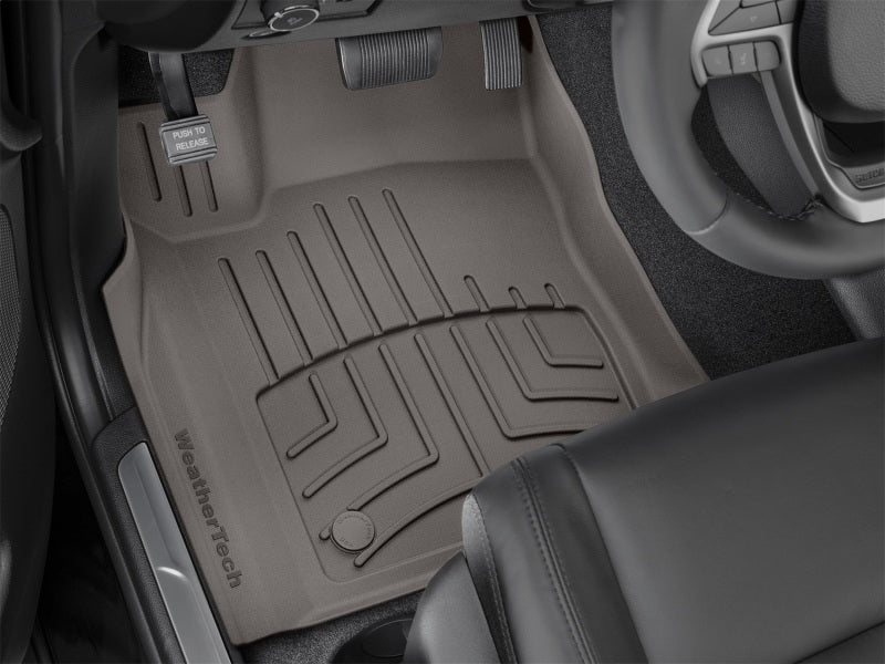 WeatherTech 2016+ Dodge Durango / Jeep Grand Cherokee Front FloorLiner HP - Cocoa