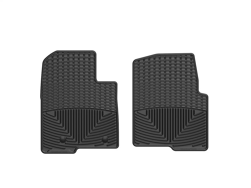 WeatherTech 09+ Ford F-150 Front Rubber Mats - Black