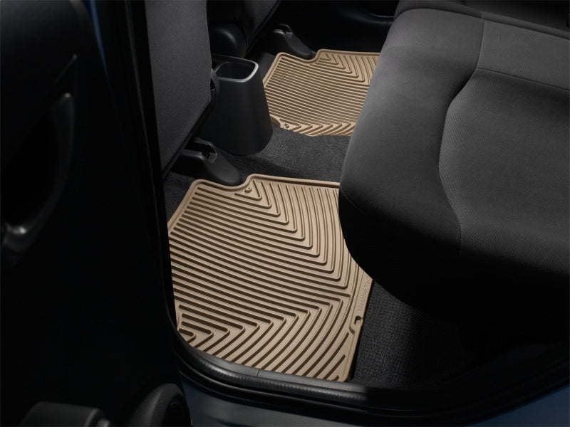 WeatherTech 08-12 Honda Accord Rear Rubber Mats - Tan