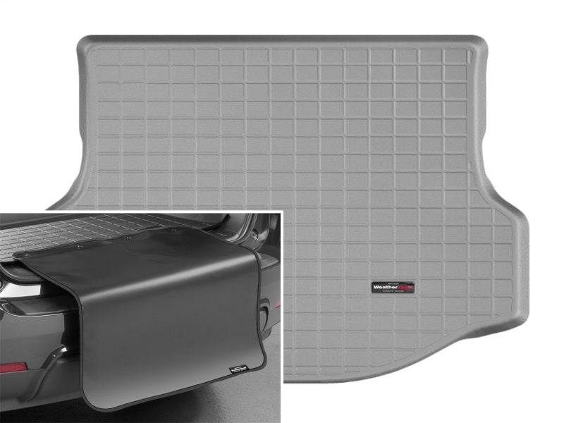 WeatherTech 13+ Toyota Rav4 Cargo Liner w/ Bumper Protector - Grey