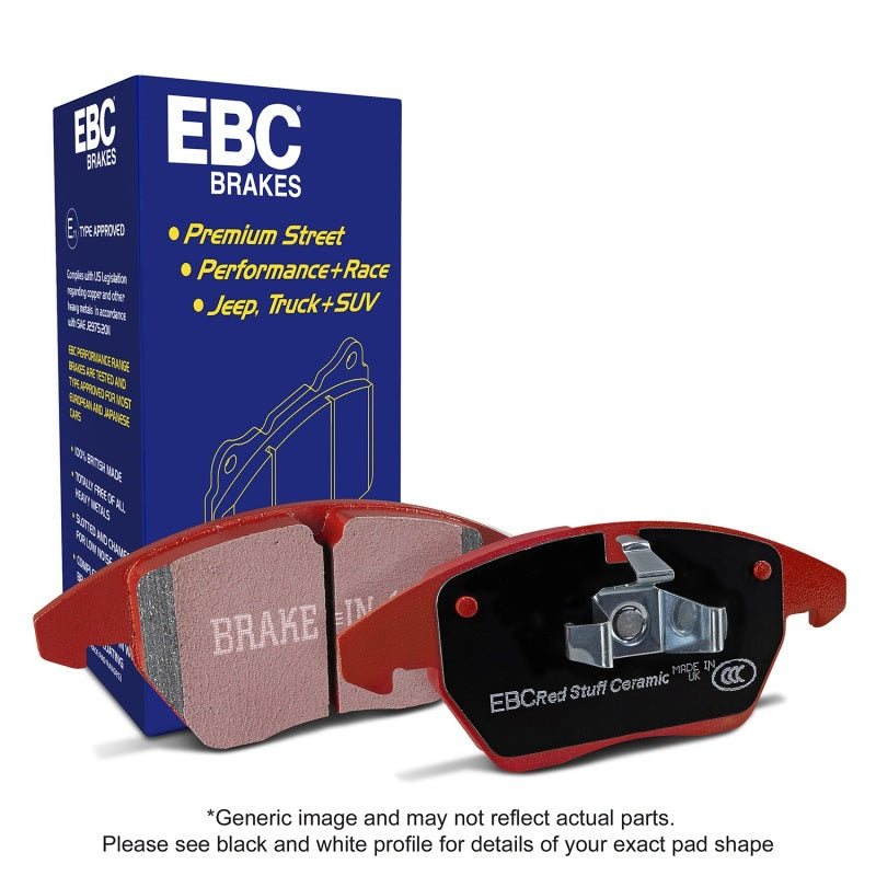 EBC 99-01 Saab 9-5 2.3 Turbo (Aero) Redstuff Rear Brake Pads