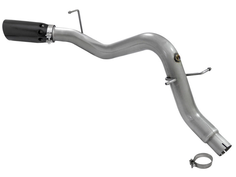 aFe LARGE BORE HD 3.5in DPF-Back SS Exhaust w/Black Tip 2016 GM Colorado/Canyon 2.8L (td)