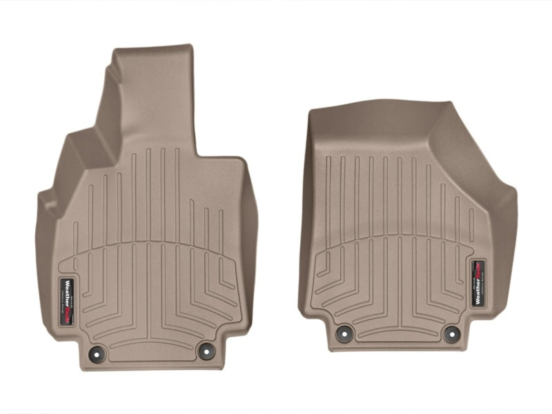 WeatherTech 08-15 Audi R8 Front FloorLiner - Tan (Does Not Fit Manual Transmission Models)
