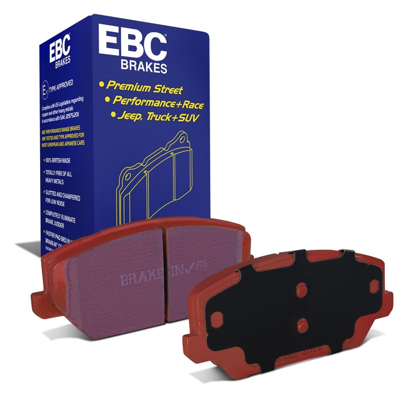 EBC 2019+ Hyundai Veloster N (2nd Gen) 2.0L Turbo Redstuff Front Brake Pads