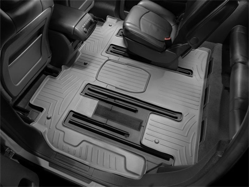 WeatherTech 07+ GMC Acadia Rear FloorLiner - Grey