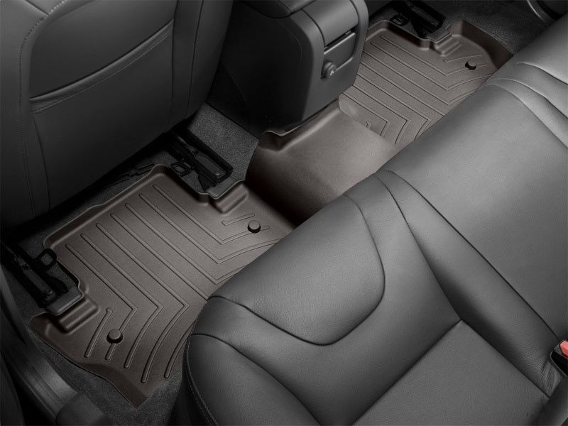 WeatherTech 2011+ Volvo S60 Rear FloorLiner - Cocoa