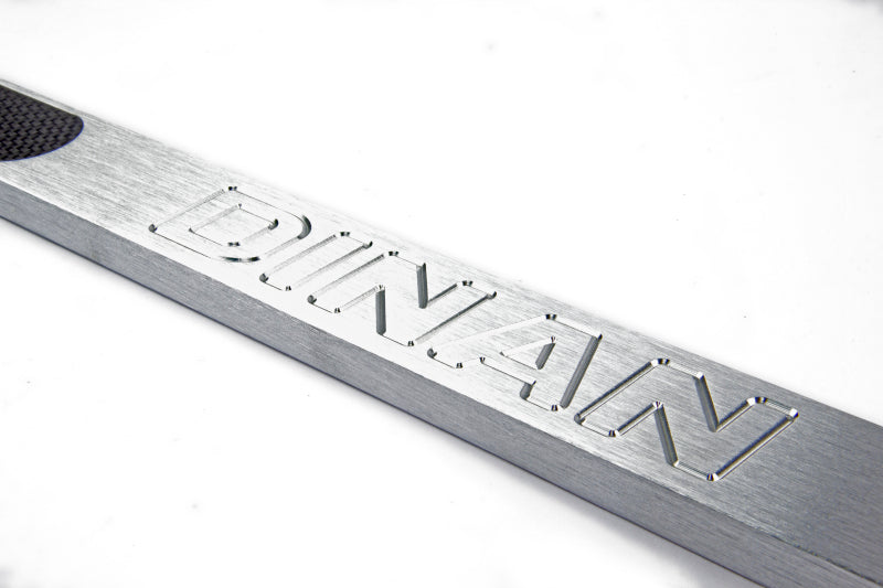Dinan 92-99 BMW 323i/325i/328i/M3 (E36) Brushed Aluminum w/Carbon Inlays Shock Tower Brace - Rear