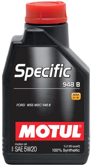 Motul 1L OEM Synthetic Engine Oil SPECIFIC 948B - 5W20 - Acea A1/B1 Ford M2C 948B