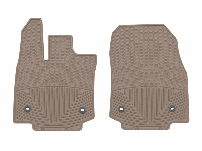 WeatherTech 2026 Lexus RX 1st Row Front All-Weather Floor Mats - Tan