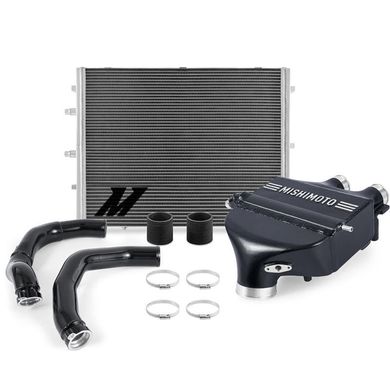 Mishimoto 15-20 BMW F8X M3/M4 Performance Air-to-Water Intercooler Power Pack - Black Sapphire