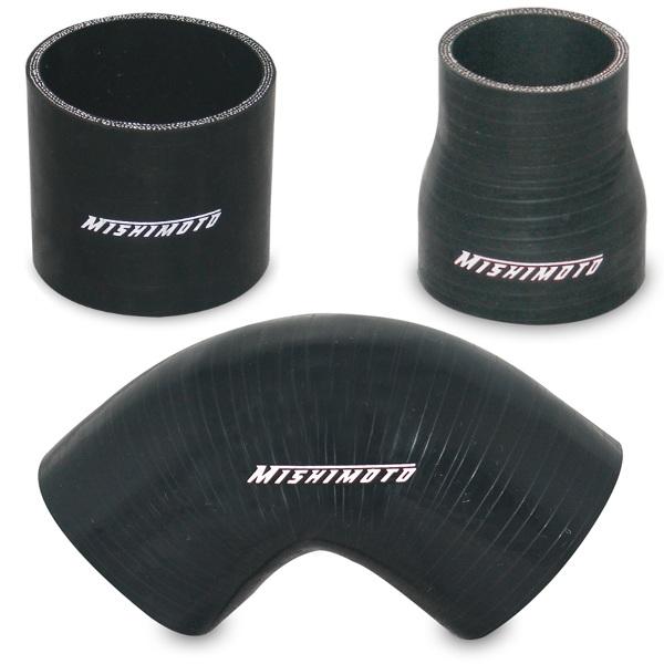 Mishimoto 2.5 Inch Black Straight Coupler