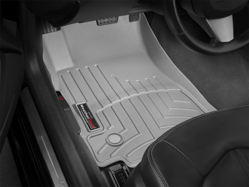 WeatherTech 11-14 Cadillac CTS Coupe Front FloorLiner - Grey (Does Not Fit AWD/Manual Transmission)