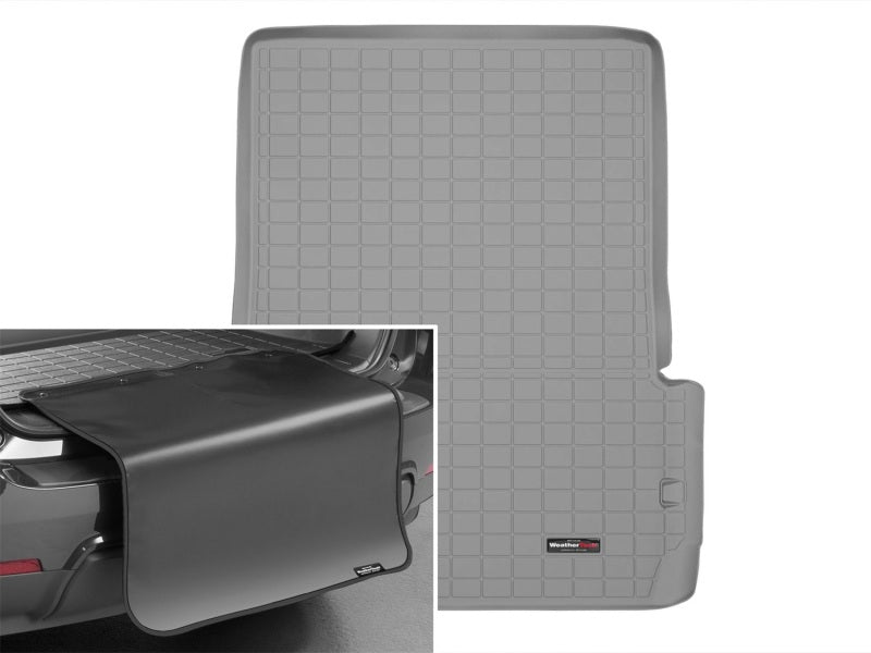 WeatherTech 11-15 Dodge Durango Cargo Liner w/ Bumper Protector - Grey