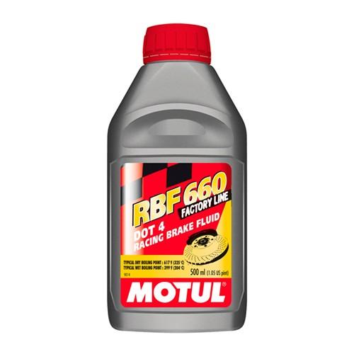 Motul 1/2L Brake Fluid RBF 660 - Racing DOT 4