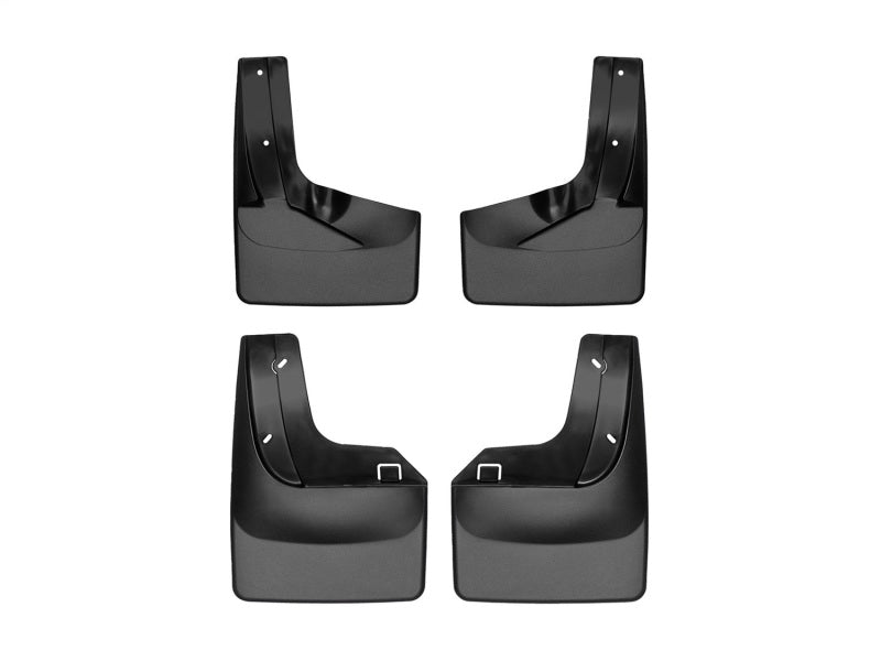 WeatherTech 07-17 Ford Expedition EL No Drill Mudflaps - Black