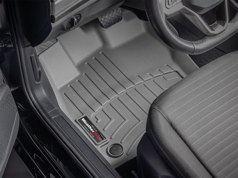 WeatherTech 2019+ Volkswagen Jetta Front FloorLiner - Grey (Automatic Trans Only)