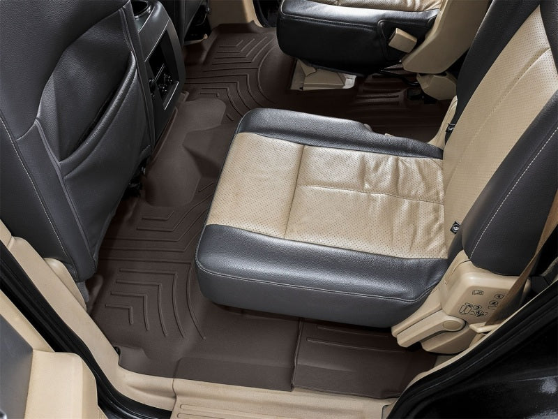 WeatherTech 07-17 Ford Expedition 2nd Row Rear FloorLiner HP - Cocoa