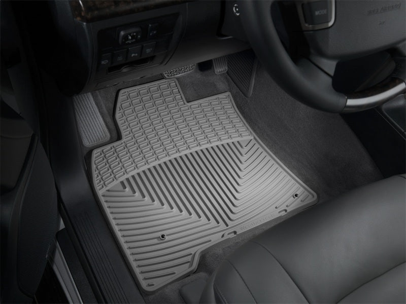 WeatherTech 08-13 Lexus LX Front Rubber Mats - Grey