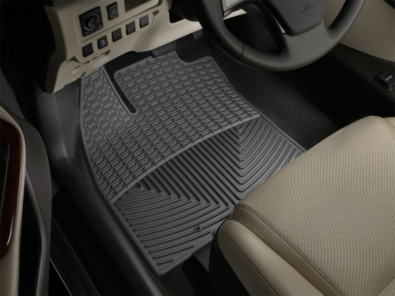 WeatherTech 10+ Lexus HS Front Rubber Mats - Black