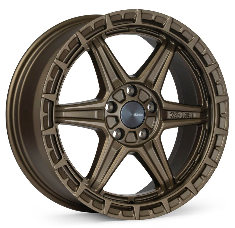 Enkei Trail-Finder OVL 17x7.5 / 5x100 BP / ET35 / 72.6mm Bore - Matte Bronze Wheel