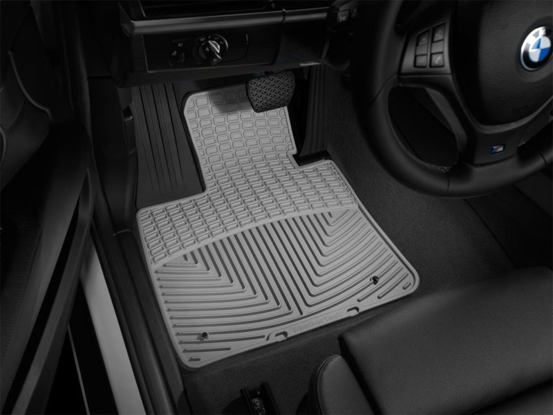 WeatherTech 07-13 BMW X5 Front Rubber Mats - Grey