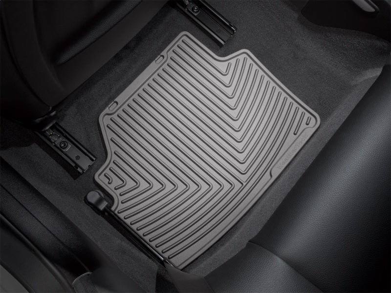 WeatherTech 06-12 BMW 3-Series Coupe Rear Rubber Mats - Grey