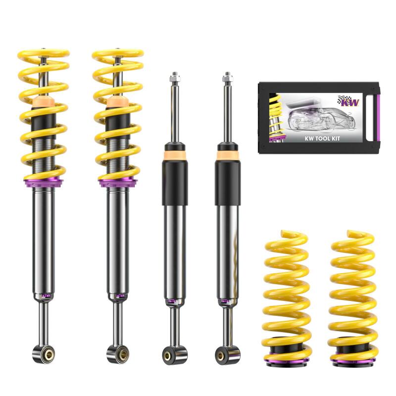 KW Coilover Kit V3 Maserati Ghibli (M156) with Skyhook suspension 2WD w EDC